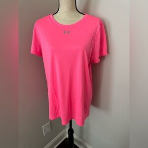 Under Armour Pink Relaxed Short Sleeve Tee